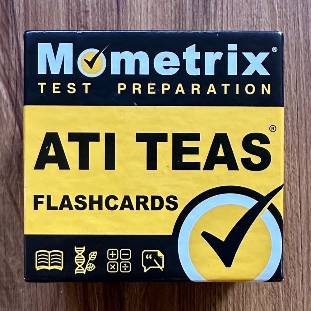 Mometrix ATI TEAS Yellow Flashcards - Test Preparation